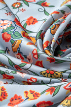 Floral Bloom Silk Scarf by Bethany Yellowtail
