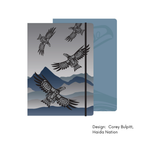 Hardcover Journals w/ Contemporary Indigenous Design: Grizzly by Made by Humans