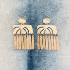 Rainleaf Earrings by Gulushu
