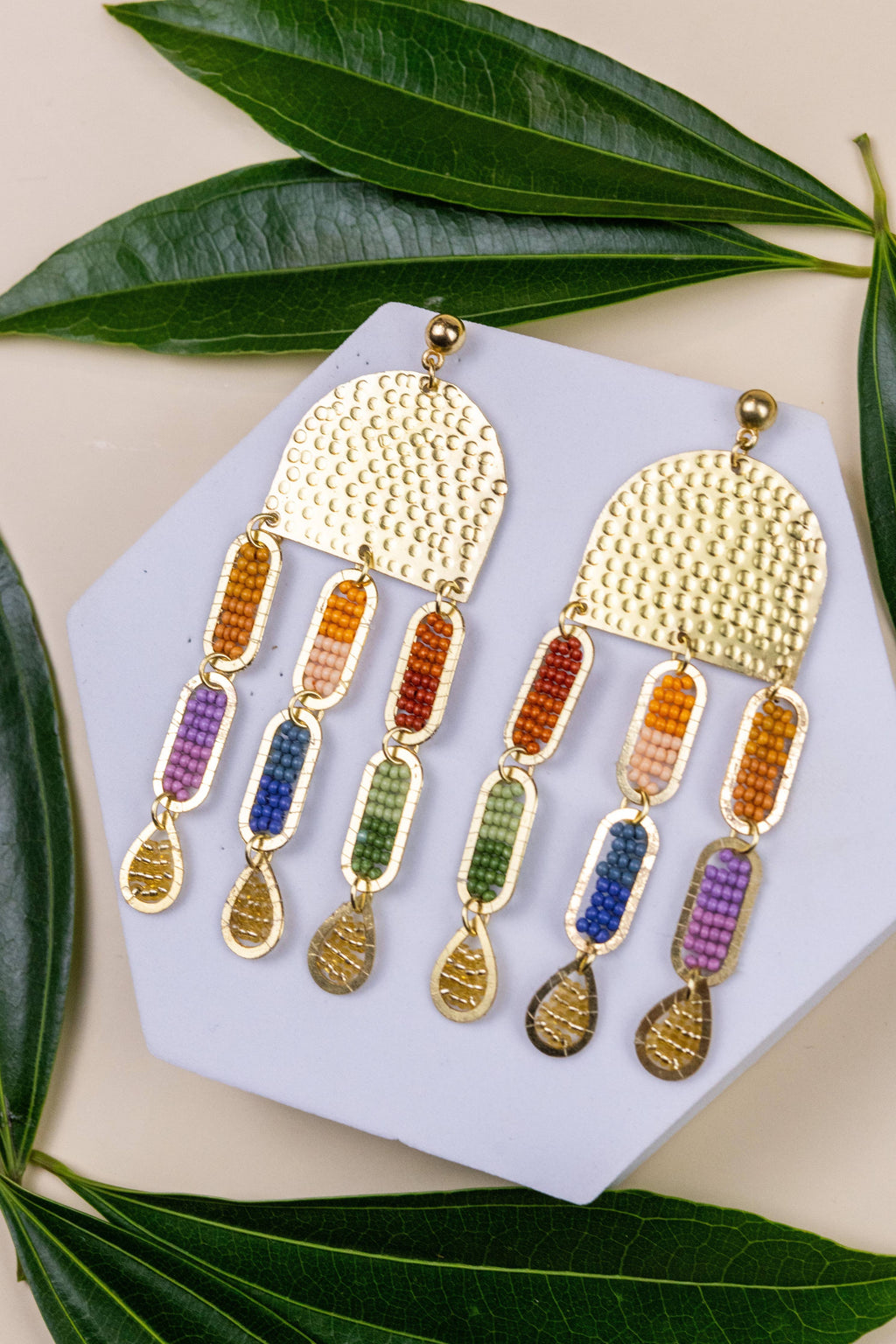 Iris Sun Earrings by Mountain Maiden