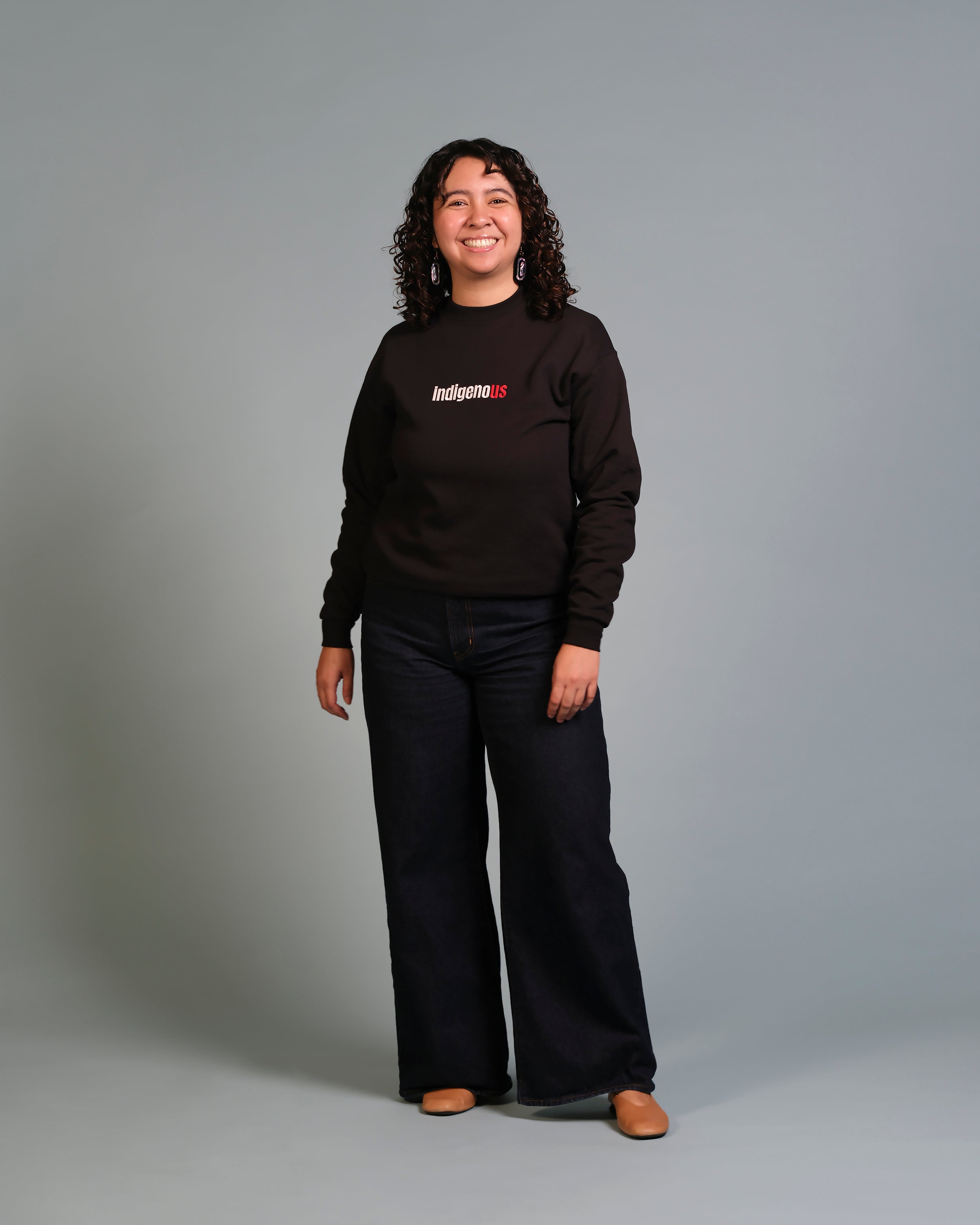 562 | Sweatshirt | indigenoUS Black