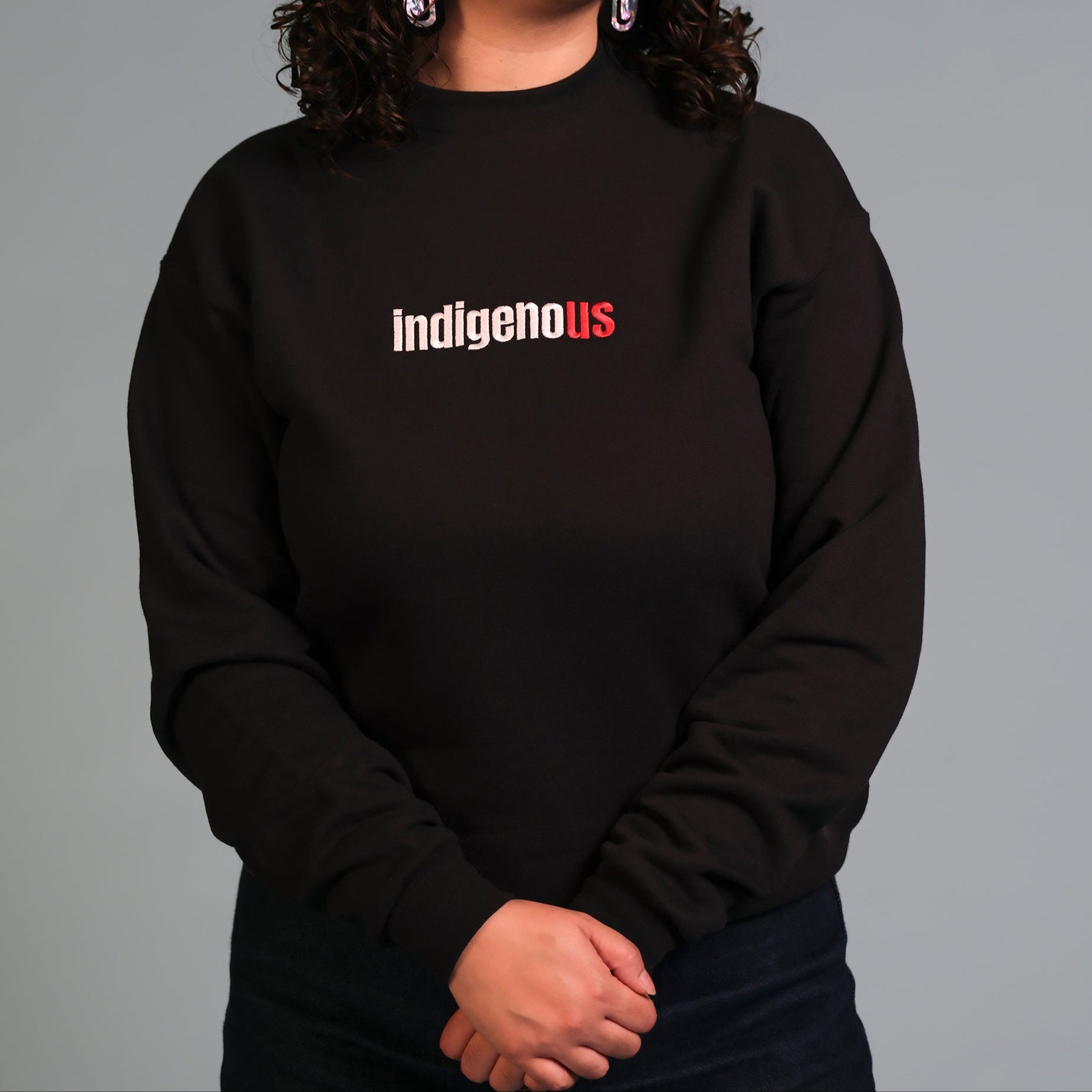 562 | Sweatshirt | indigenoUS Black