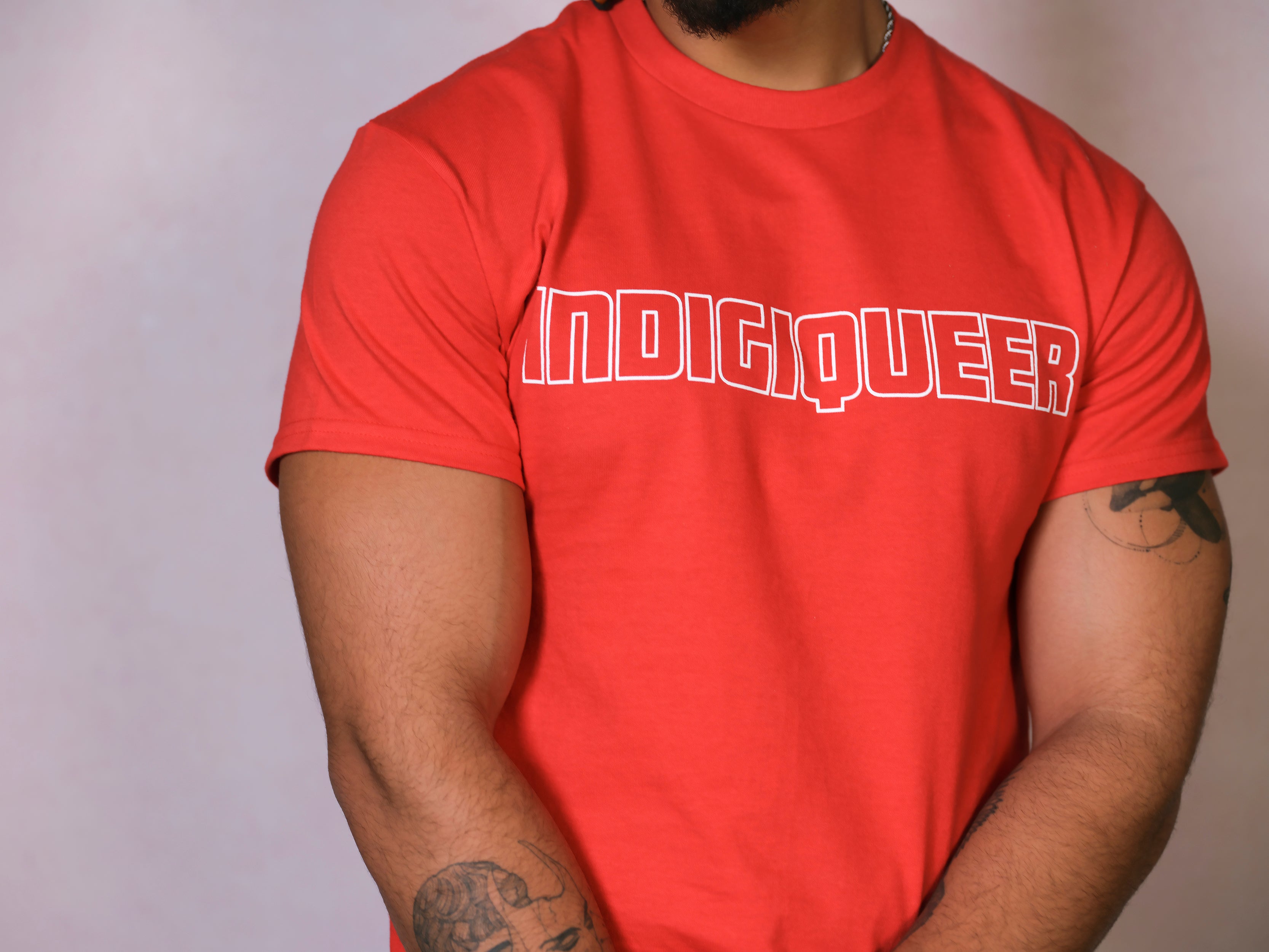 TL | Tees | Indigiqueer Red
