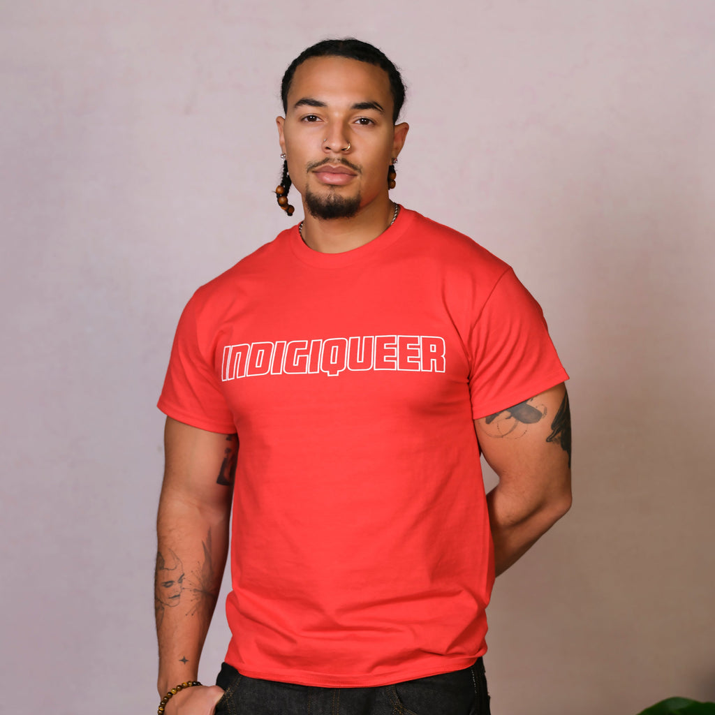 TL | Tees | Indigiqueer Red