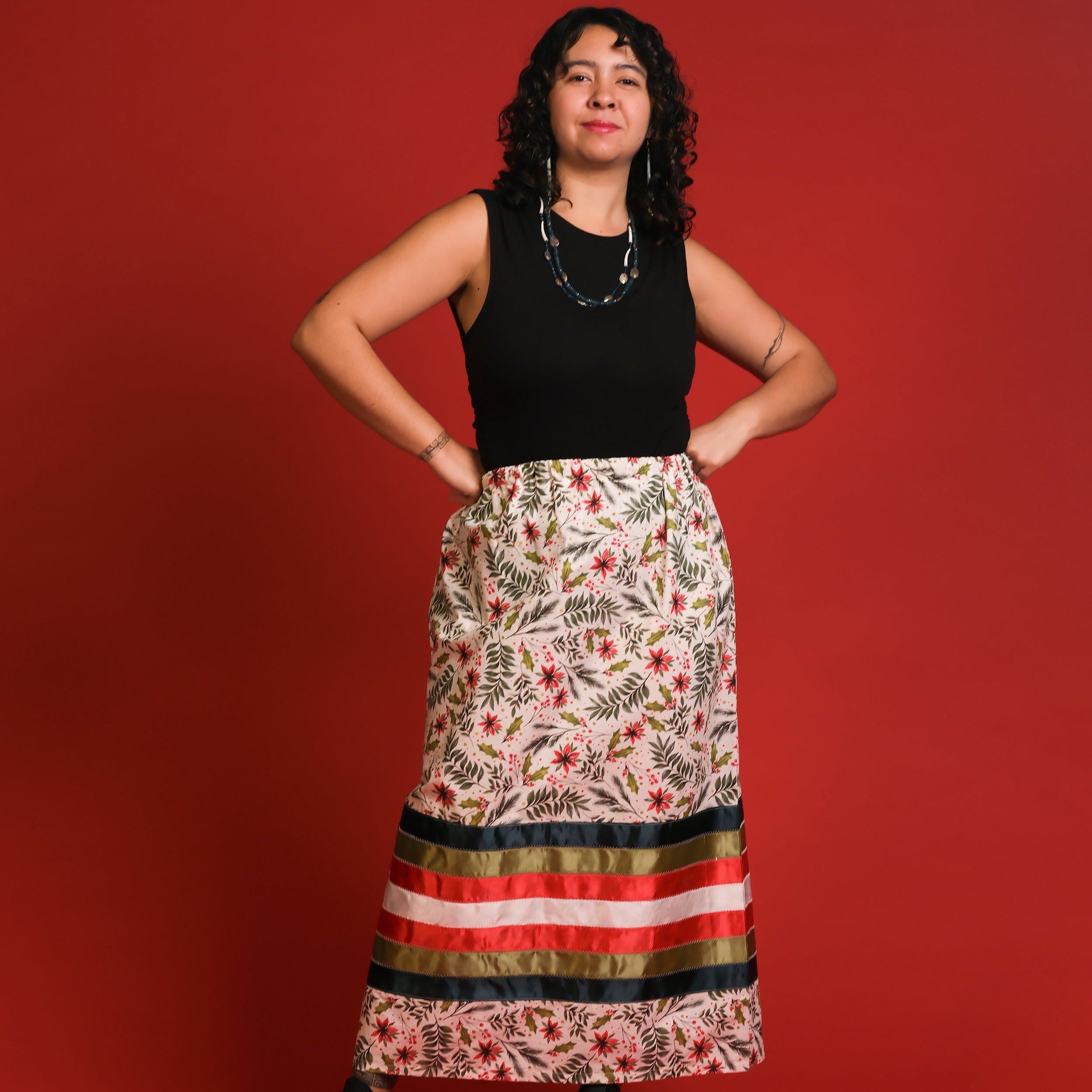 Gina Tiger | Ribbon Skirt | Various Size