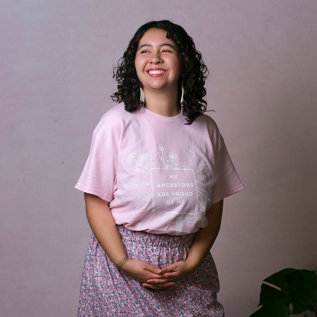 AMR | Tee | My Ancestors Are Proud Pink