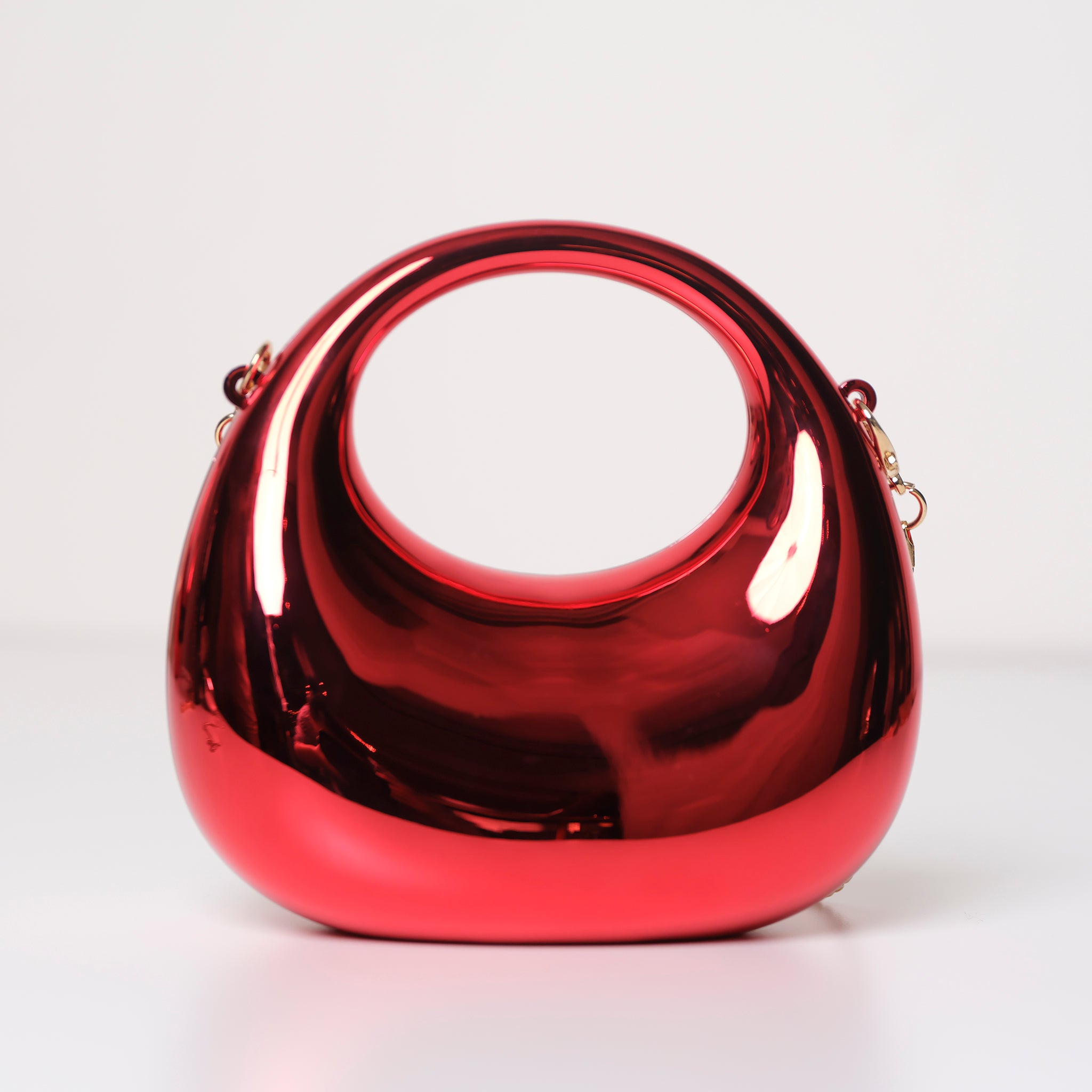 LH | Chrome Purse | Black