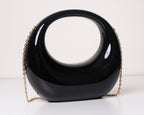 LH | Chrome Purse | Black