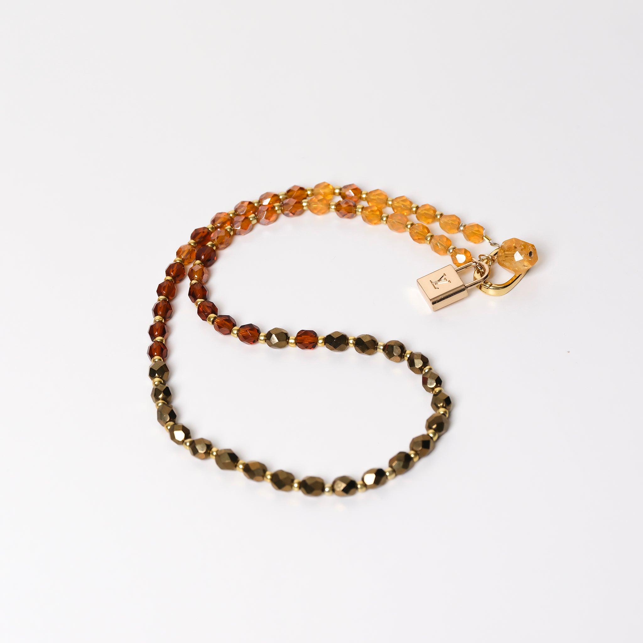 SS | Necklace | Ombre Brown