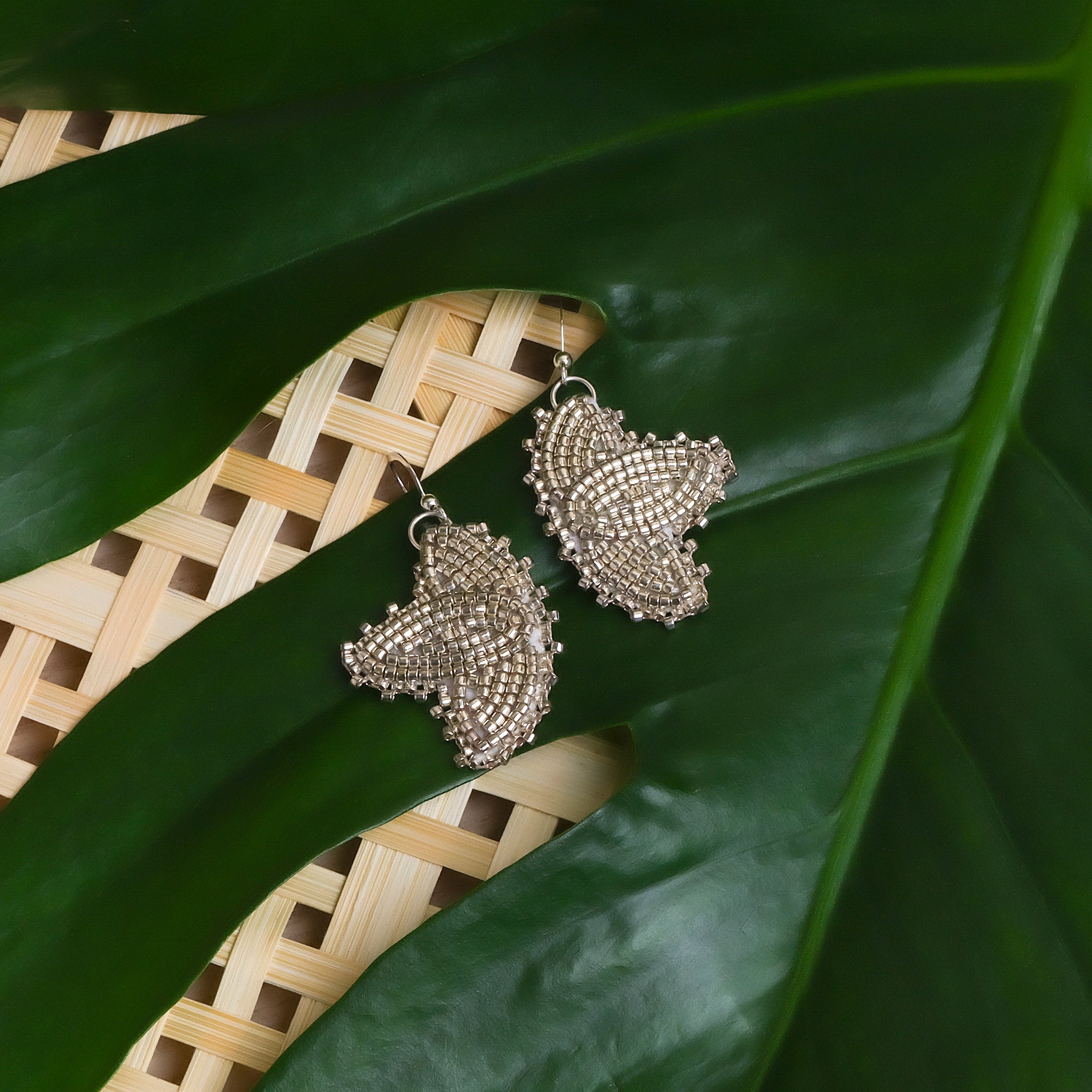 LH | Earrings | Beaded Petal Asst