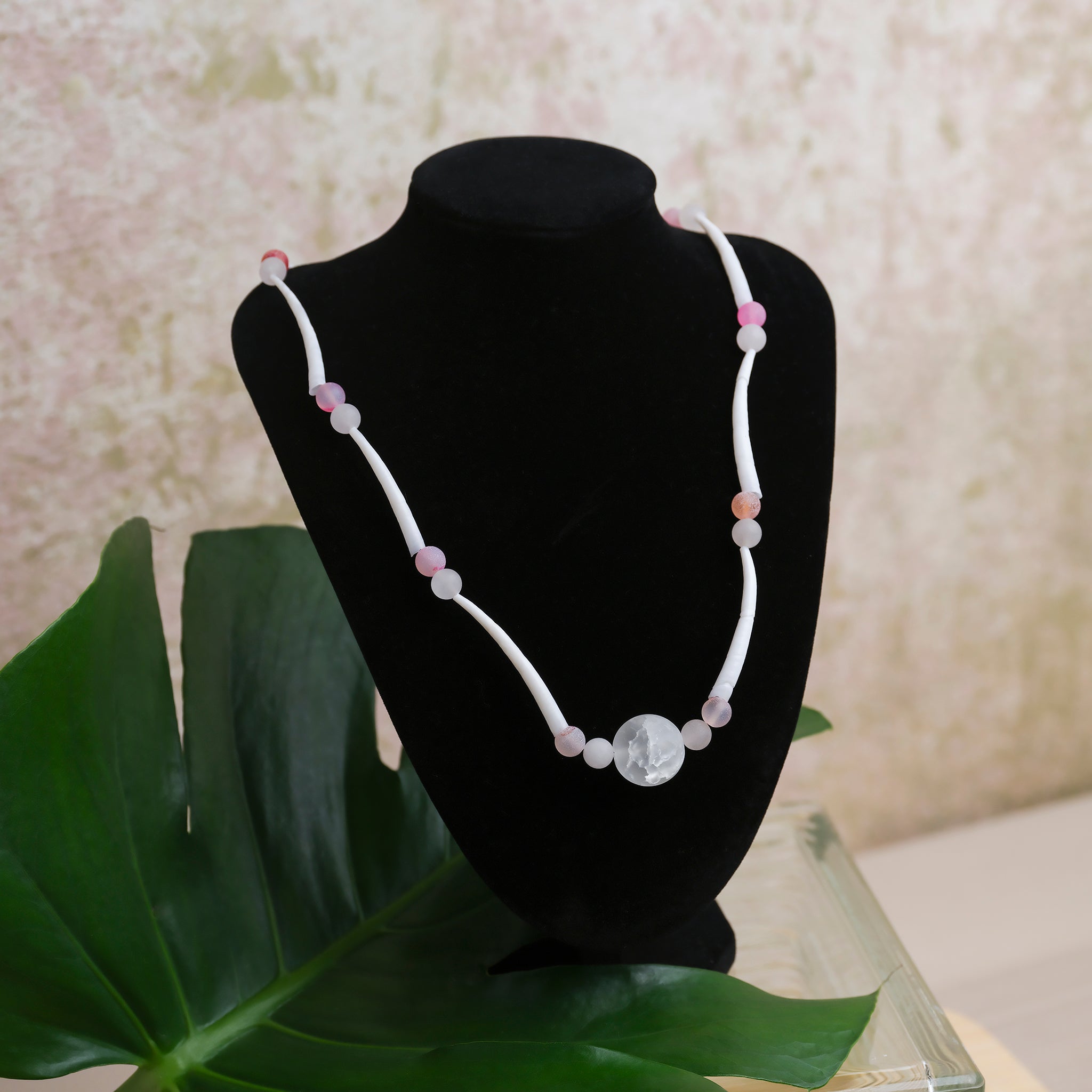 BBES | Dentalium Moon Necklace