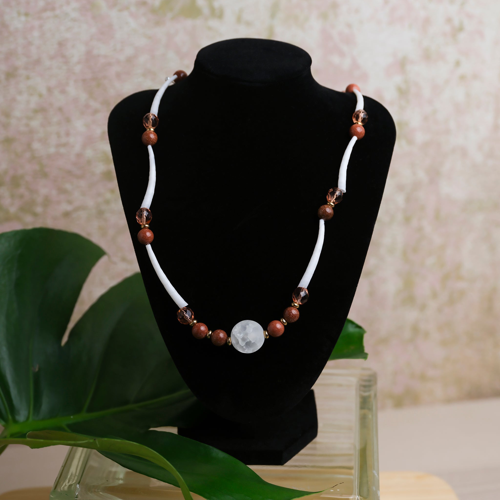 BBES | Dentalium Moon Necklace