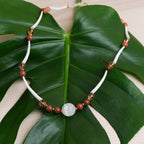 BBES | Dentalium Moon Necklace
