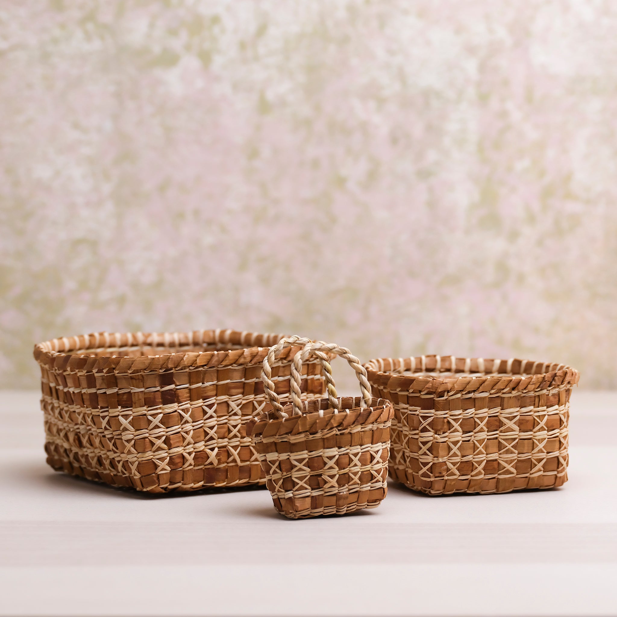 Judy Gobin | Cedar Basket | Set of 3