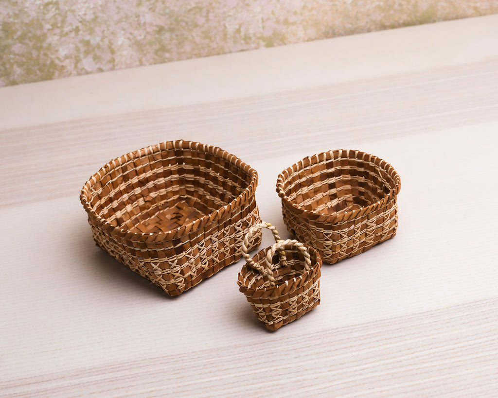 Judy Gobin | Cedar Basket | Set of 3