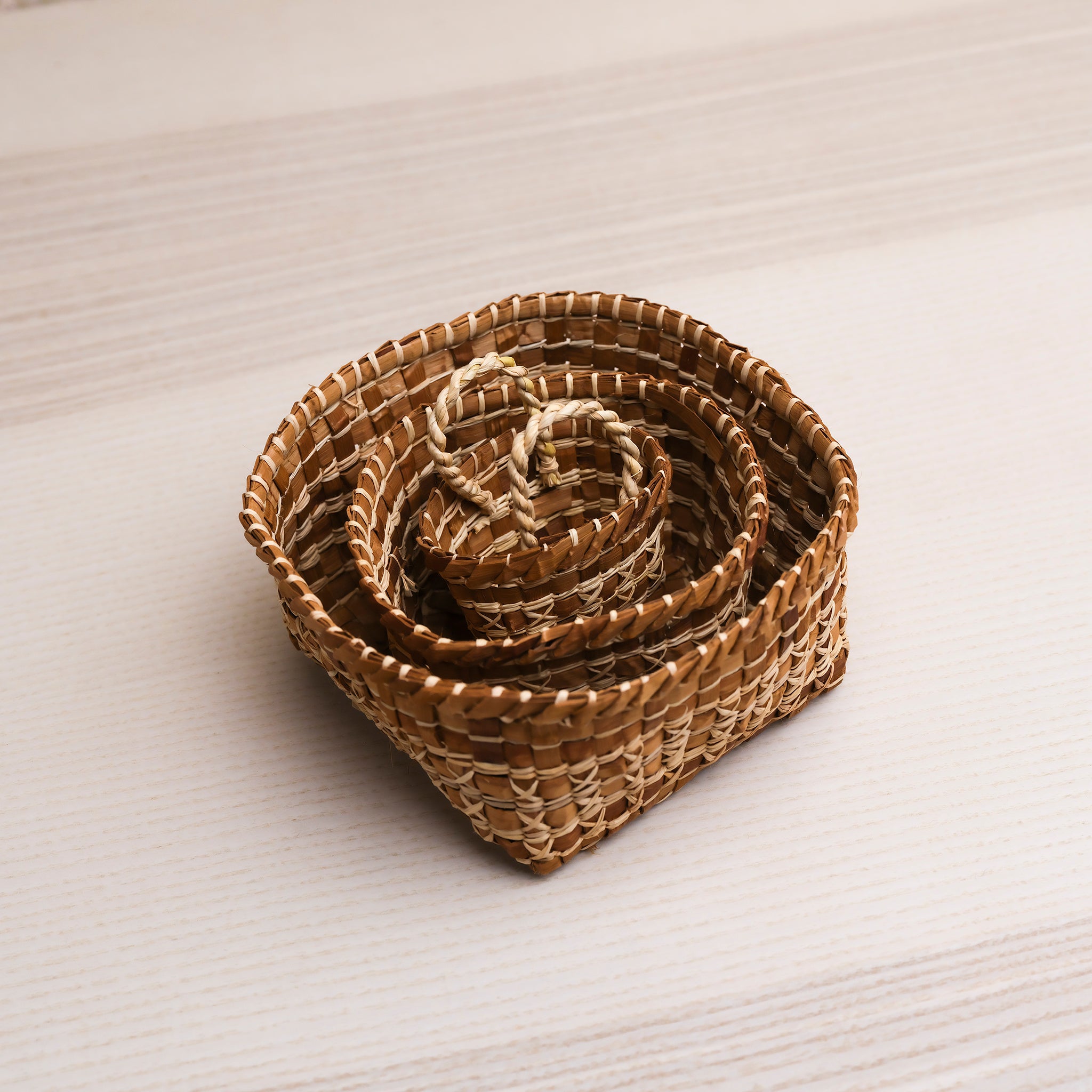 Judy Gobin | Cedar Basket | Set of 3