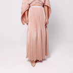 LH | Pleated Maxi Skirt | Rose Asst