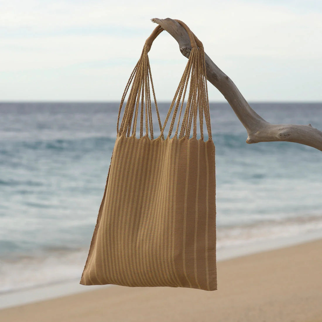 LUZ | Las Rayas Tote | Dune