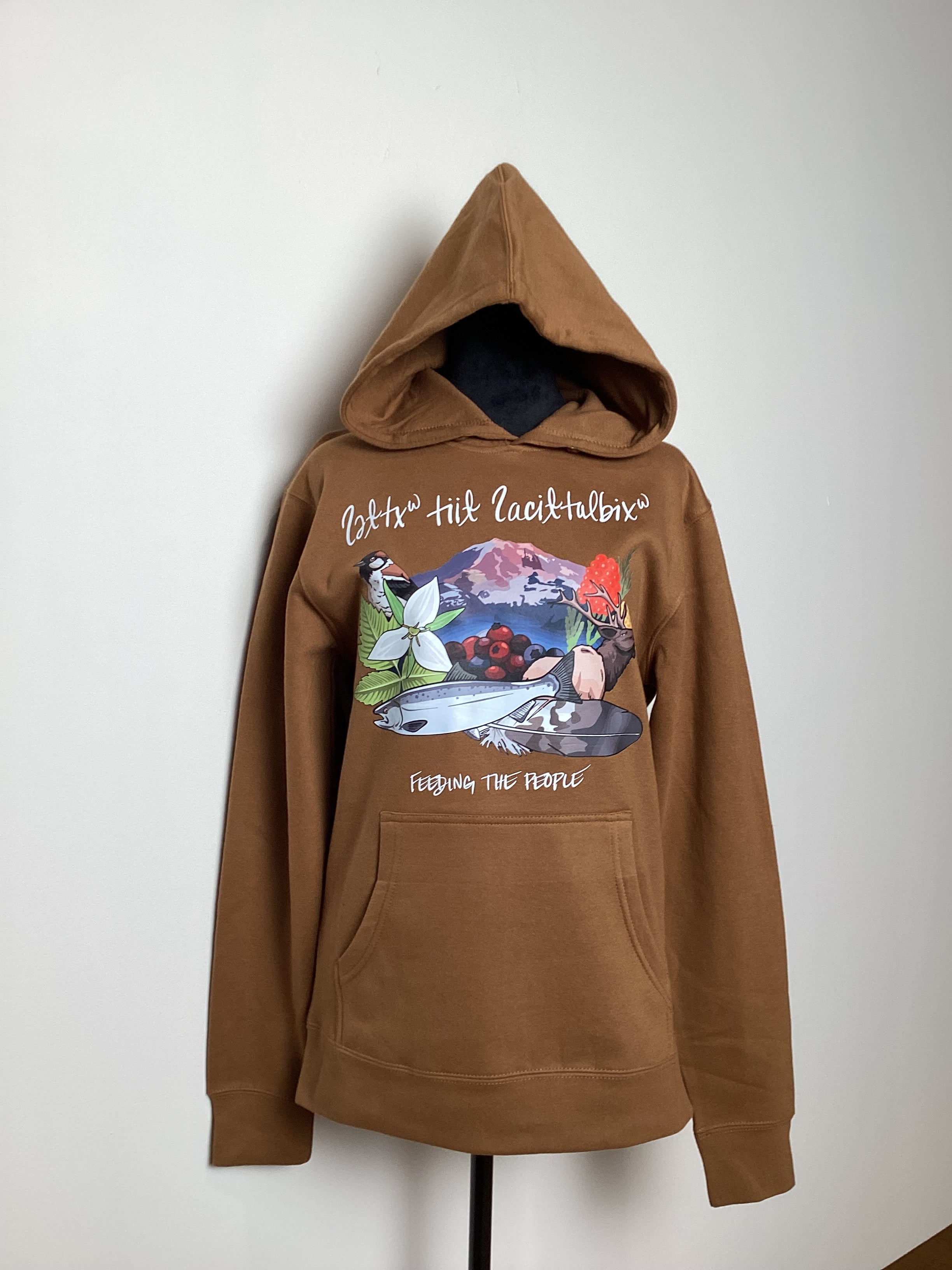 Feeding the People Hoodie by Amber Hayward