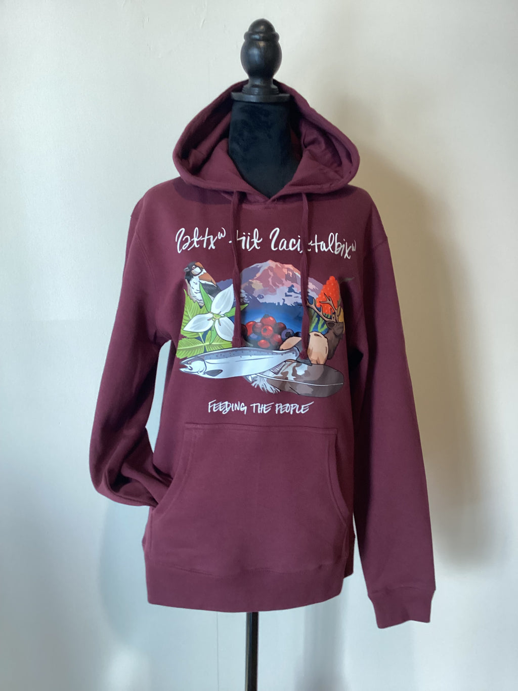 Feeding the People Hoodie by Amber Hayward