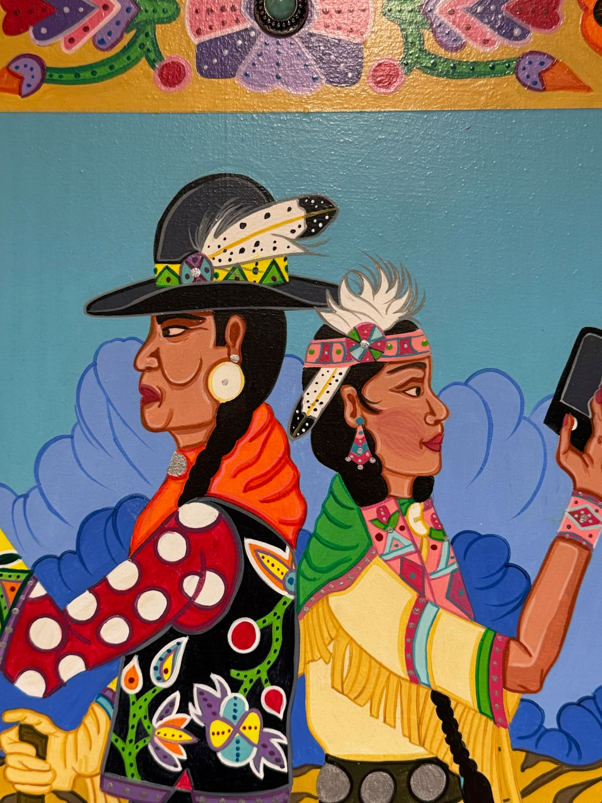LHW | Painting | Native Selfie