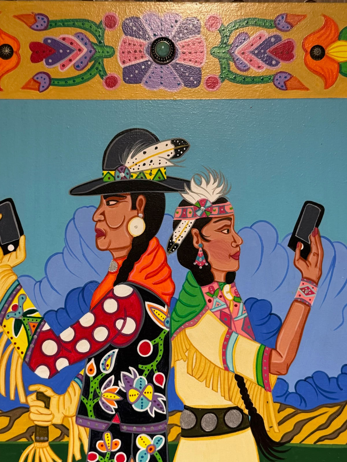 LHW | Painting | Native Selfie