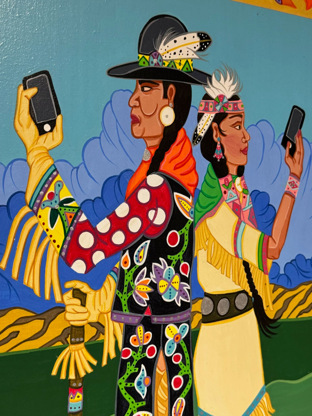 LHW | Painting | Native Selfie