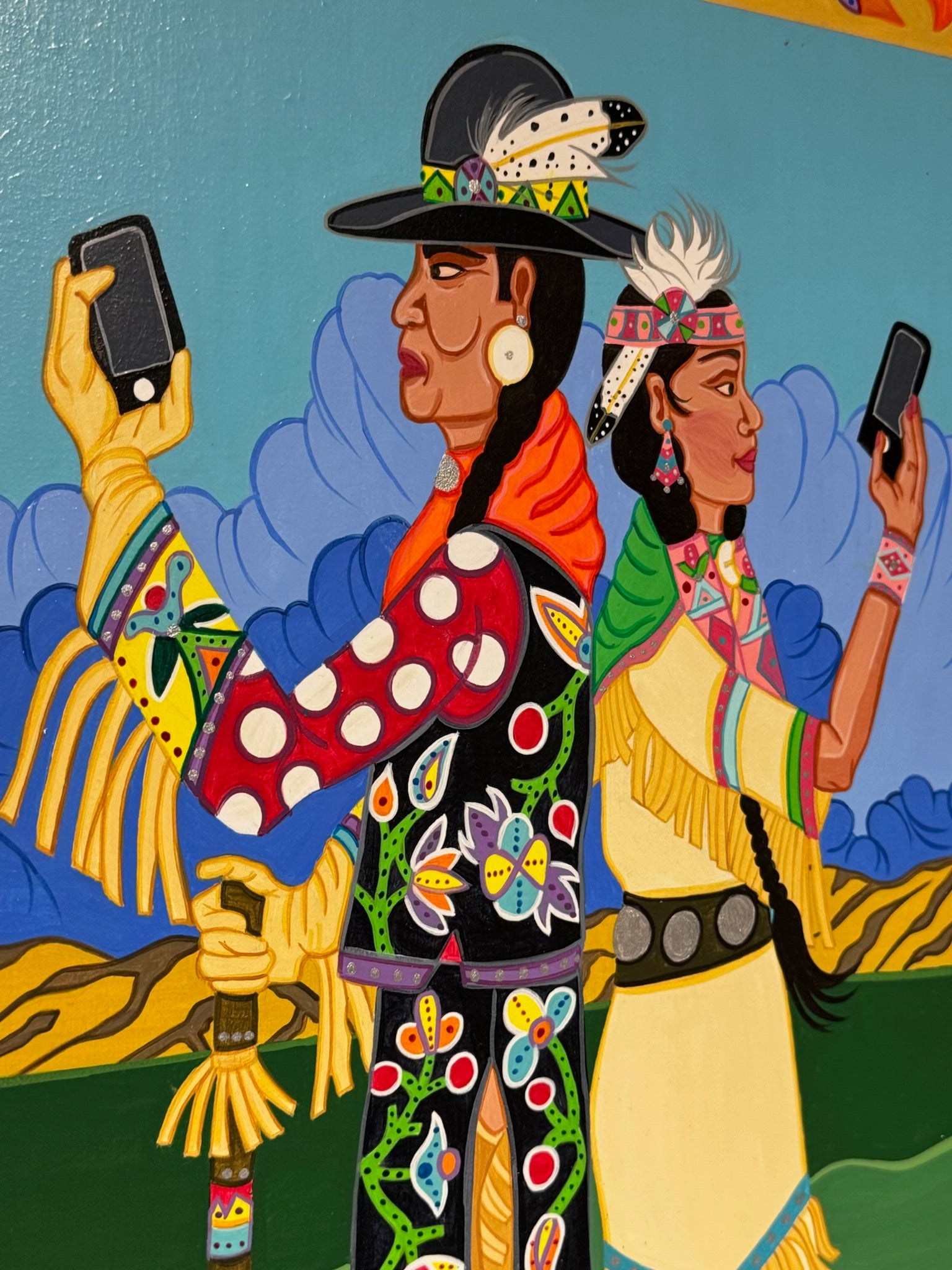 LHW | Painting | Native Selfie