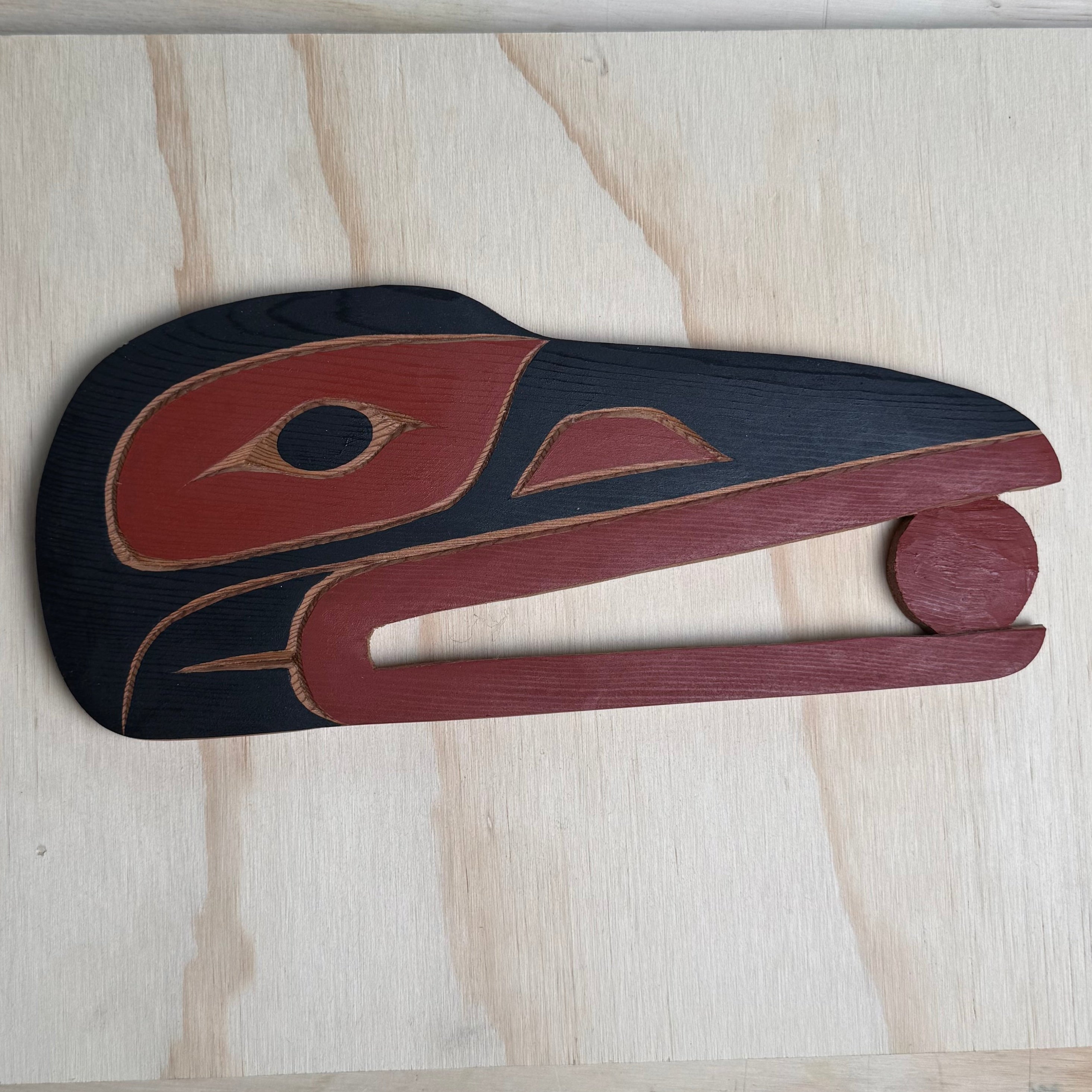 BBES | Raven Stealing Sun Carving