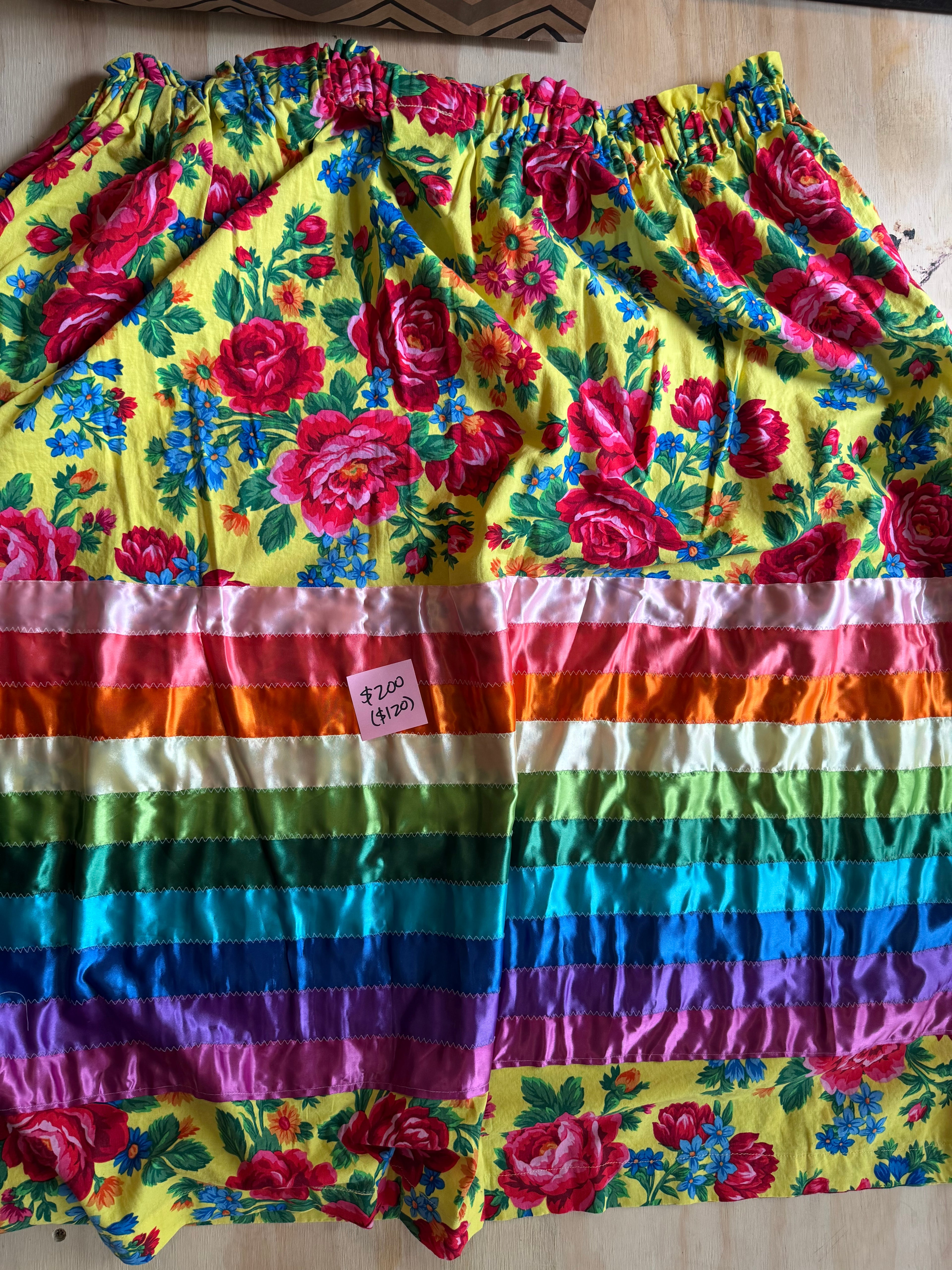 MB | Ribbon Skirts | Rainbow