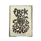 Maese | Block Print | F*ck Your Colonized