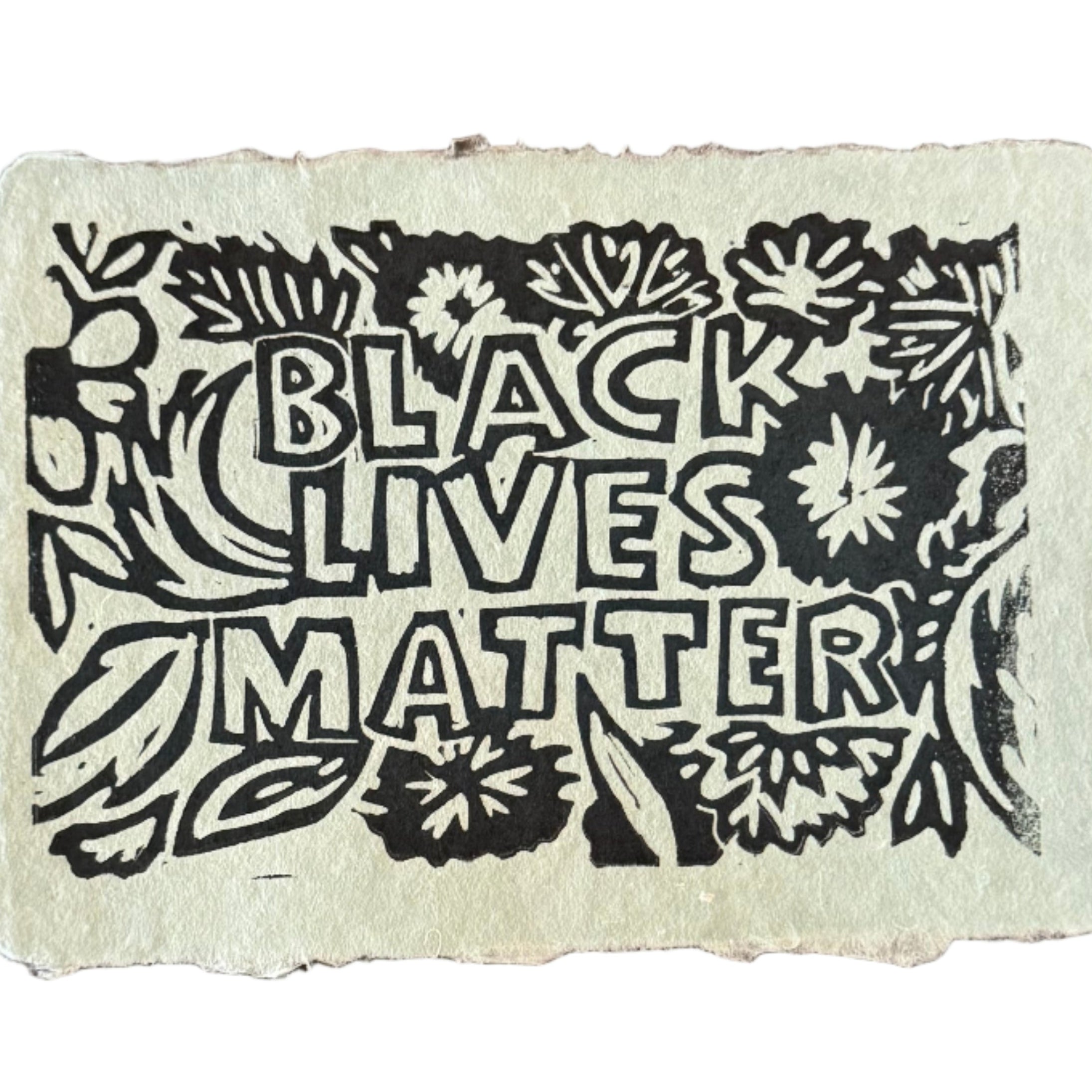 Maese | Block Print | Black Lives Matter