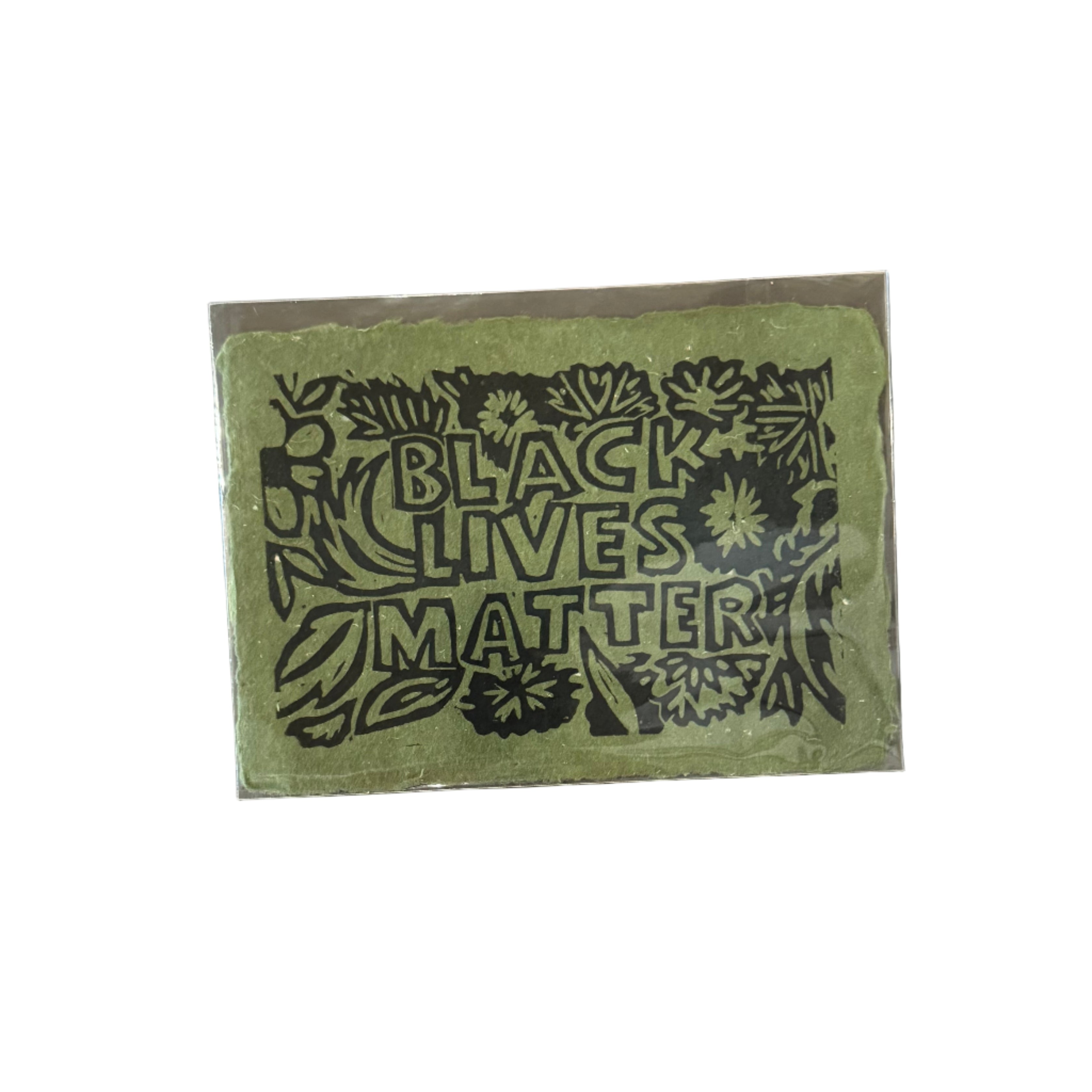 Maese | Block Print | Black Lives Matter