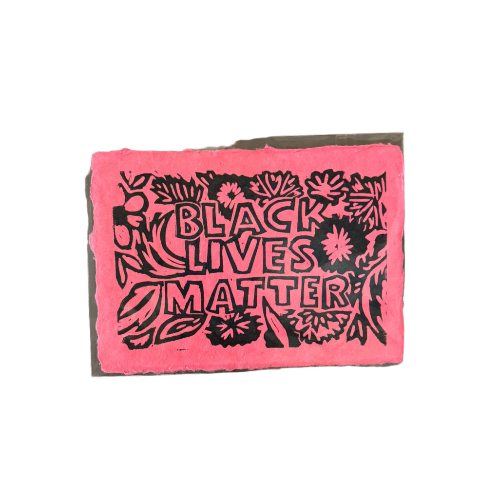 Maese | Block Print | Black Lives Matter