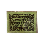 Maese | Block Print | Whatever You Get Done