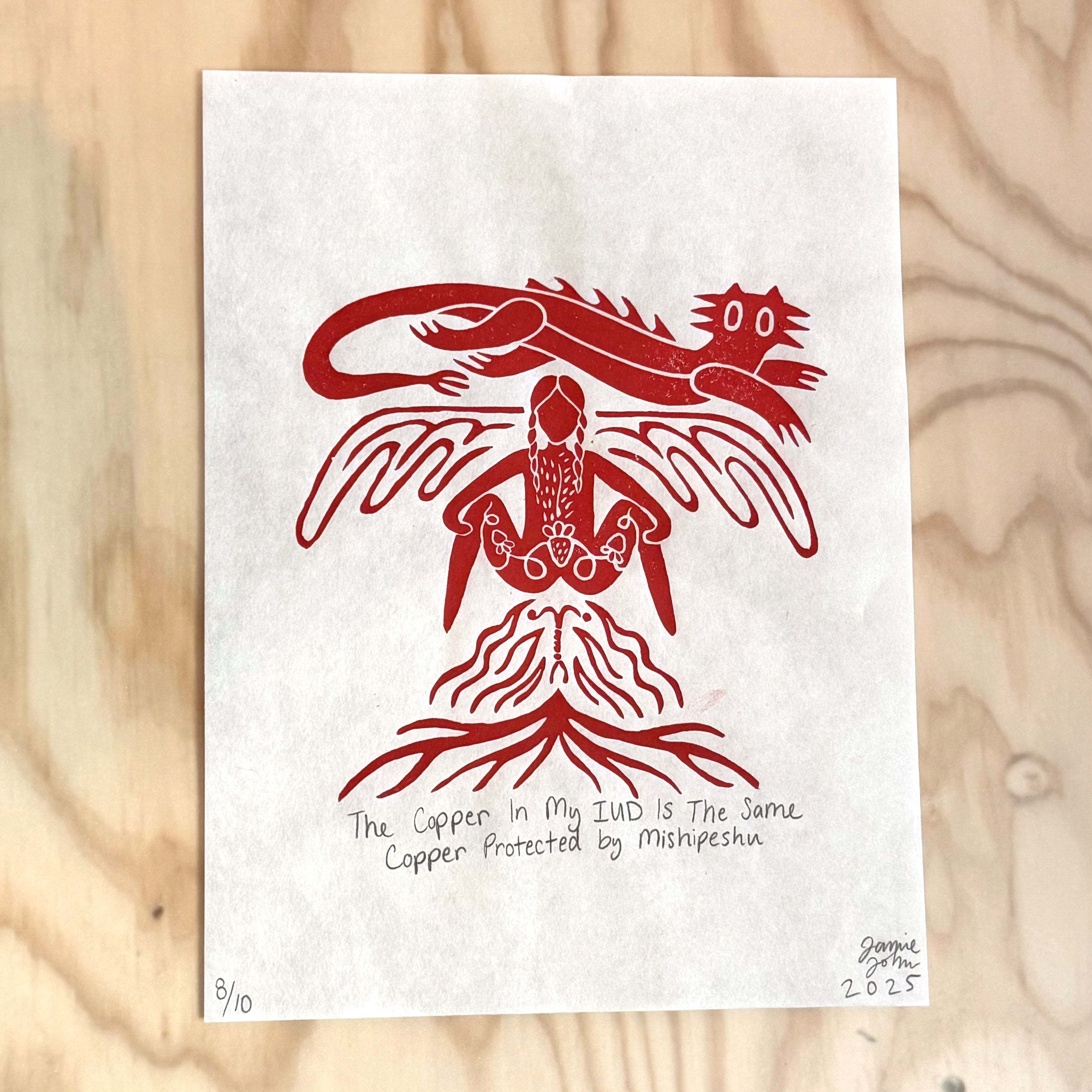 JJ | Prints | Copper In My IUD