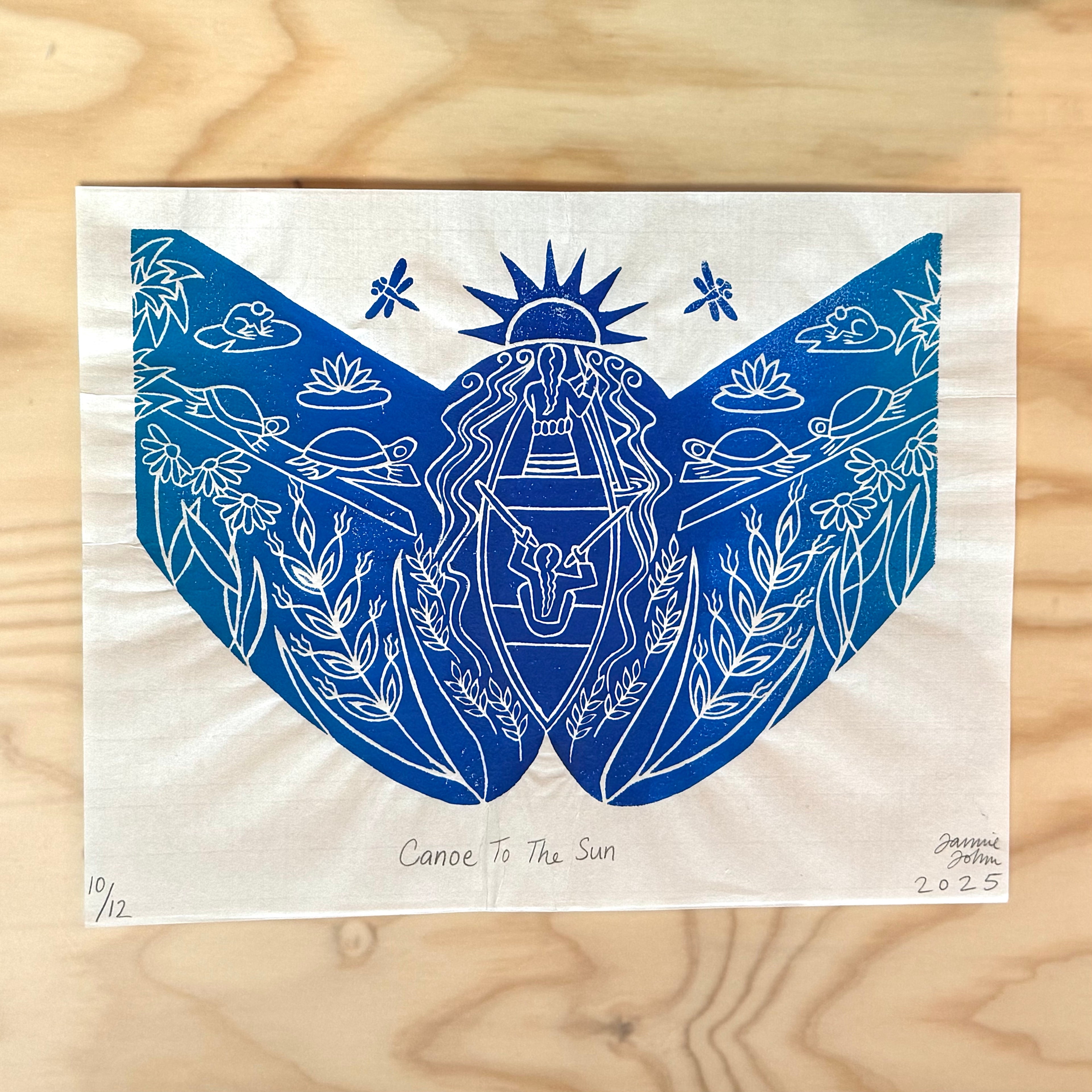 JJ | Prints | Canoe to the Sun