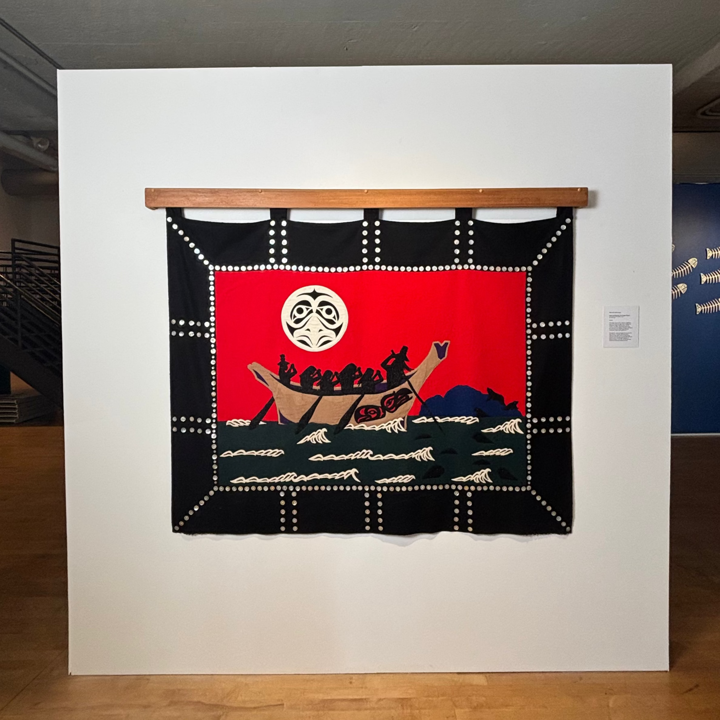 CCW | Gen Love | Tapestry | Seal Hunting by the Eagle Moon