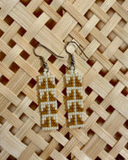Deer Print Earrings by Kelli Moody