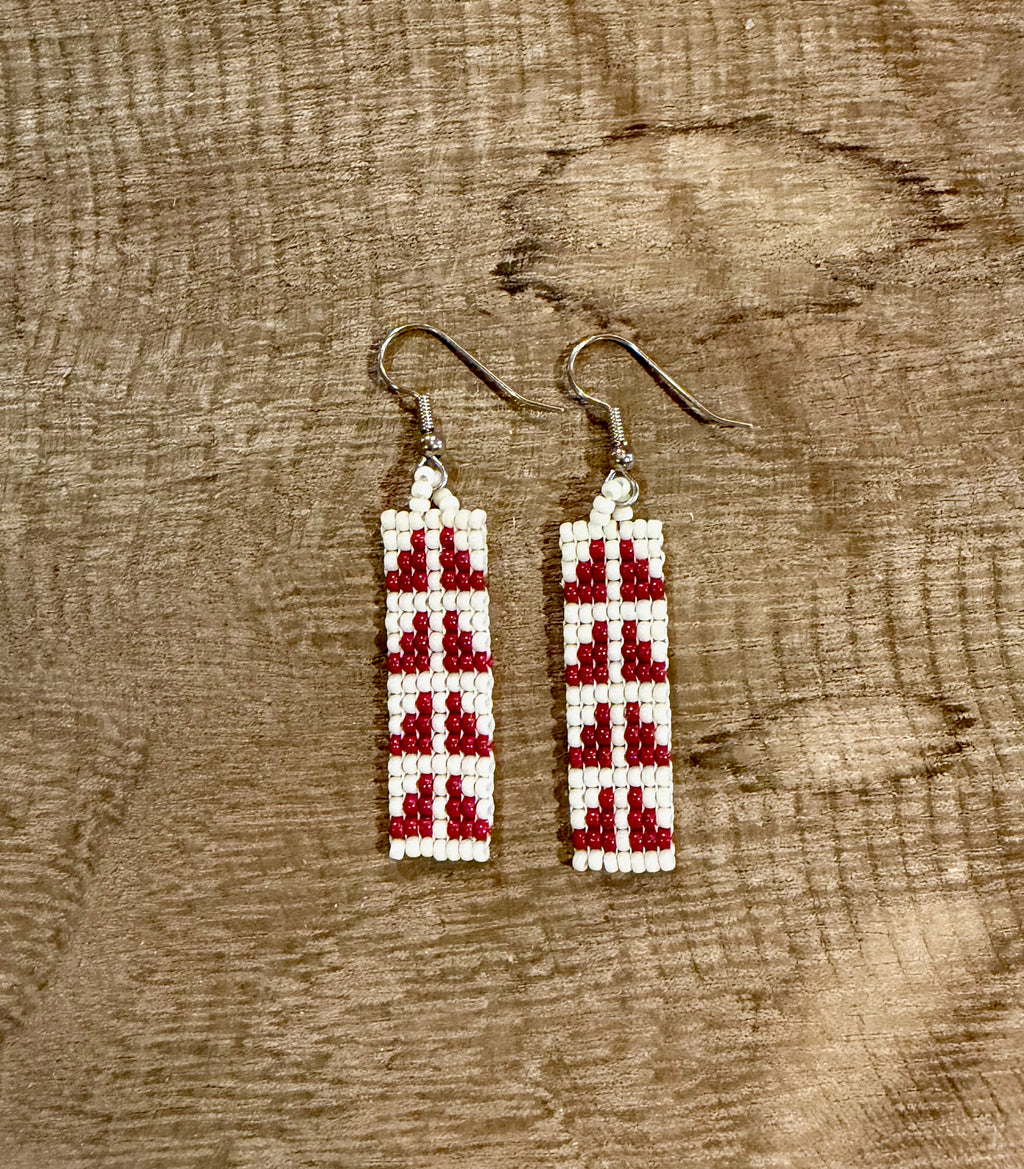 Deer Print Earrings by Kelli Moody