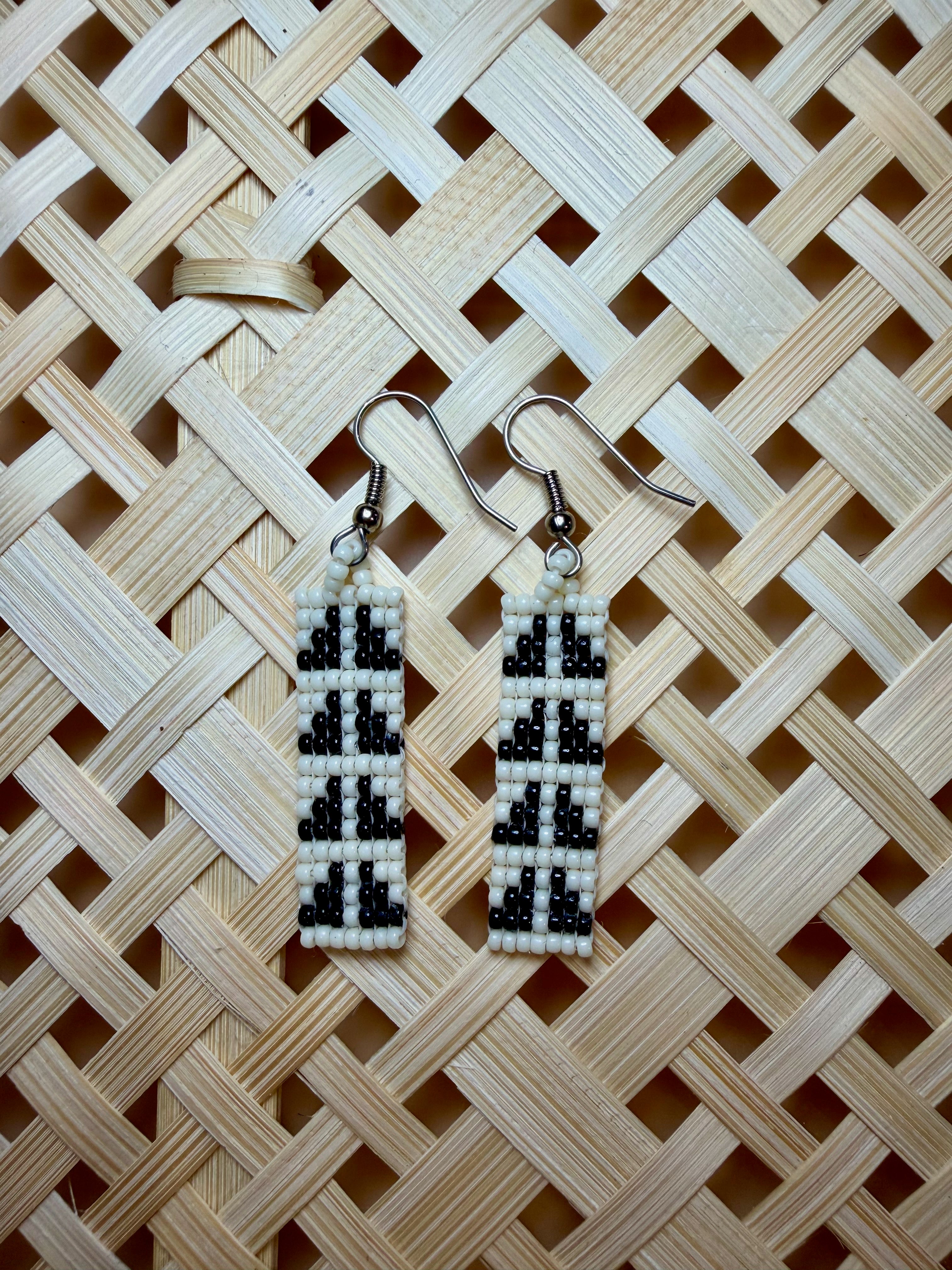 Deer Print Earrings by Kelli Moody
