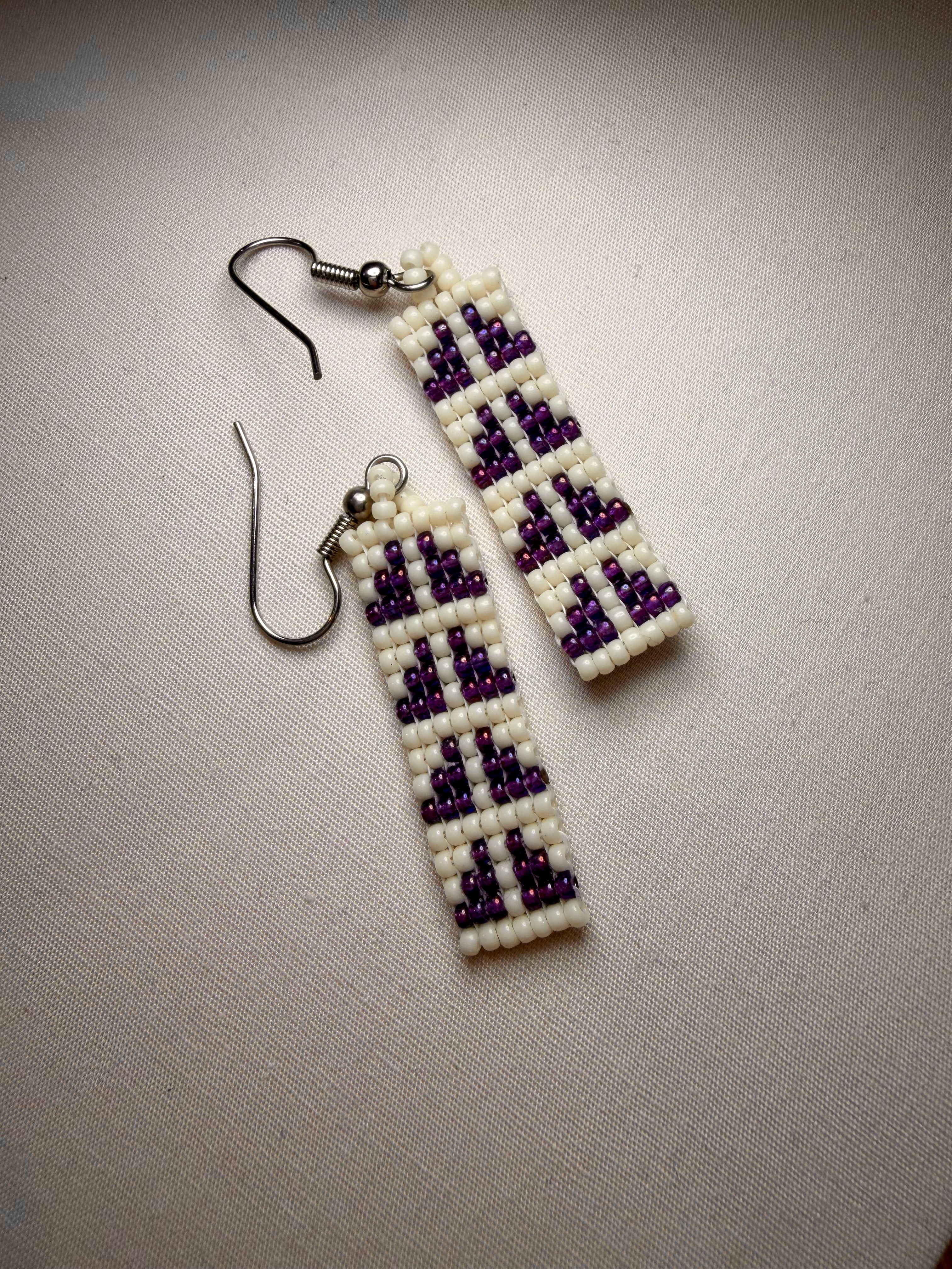 Deer Print Earrings by Kelli Moody