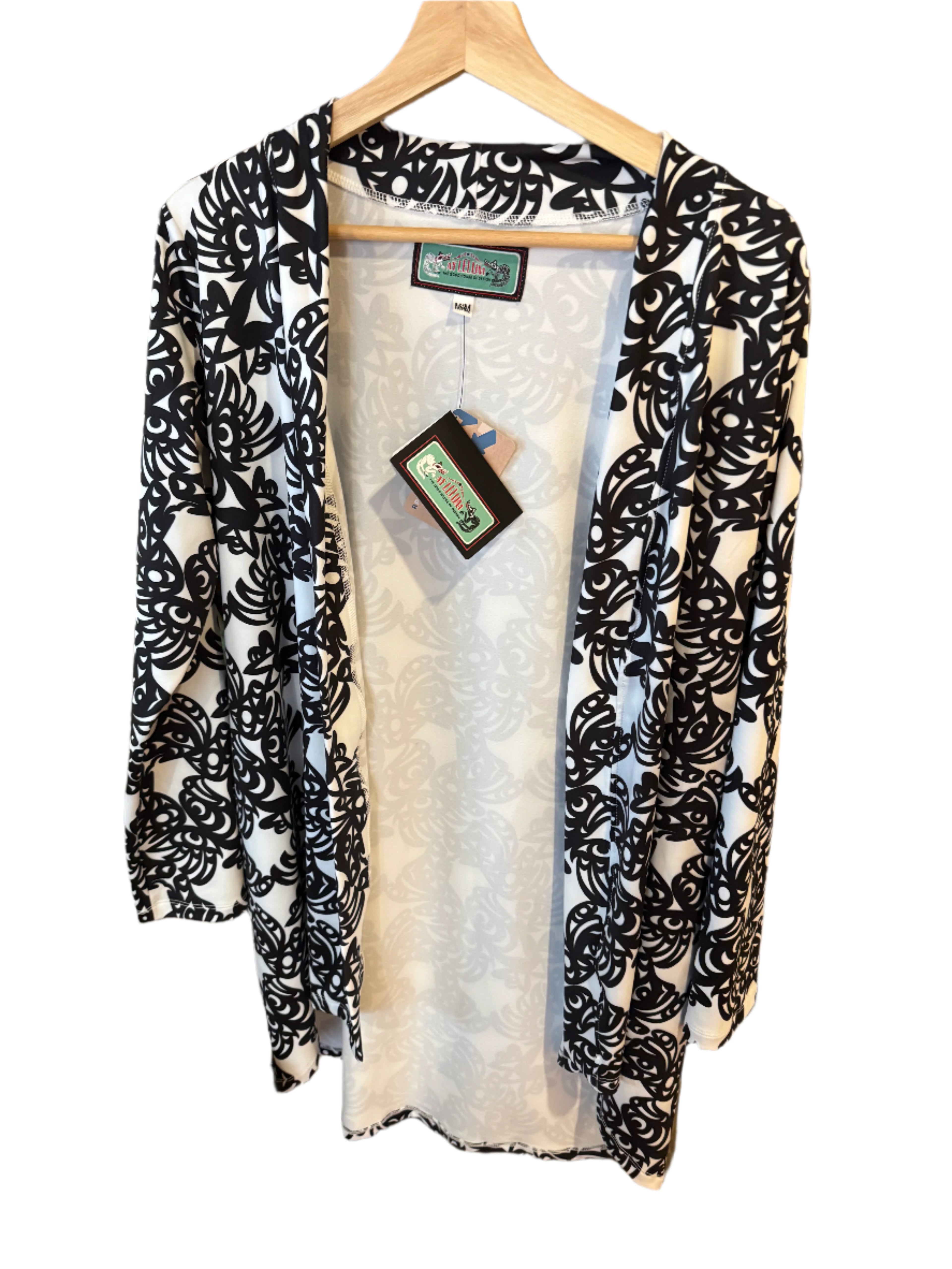 Ay Lelum | Transformation Cardigan | White | 2XL