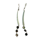 SS | Earring | Green Dentalium Small