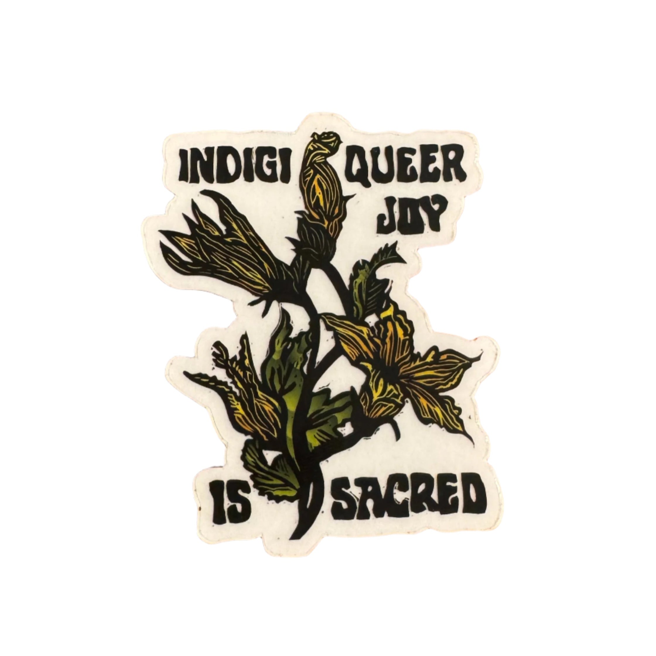 Maese Art | Sticker | Indigiqueer Joy