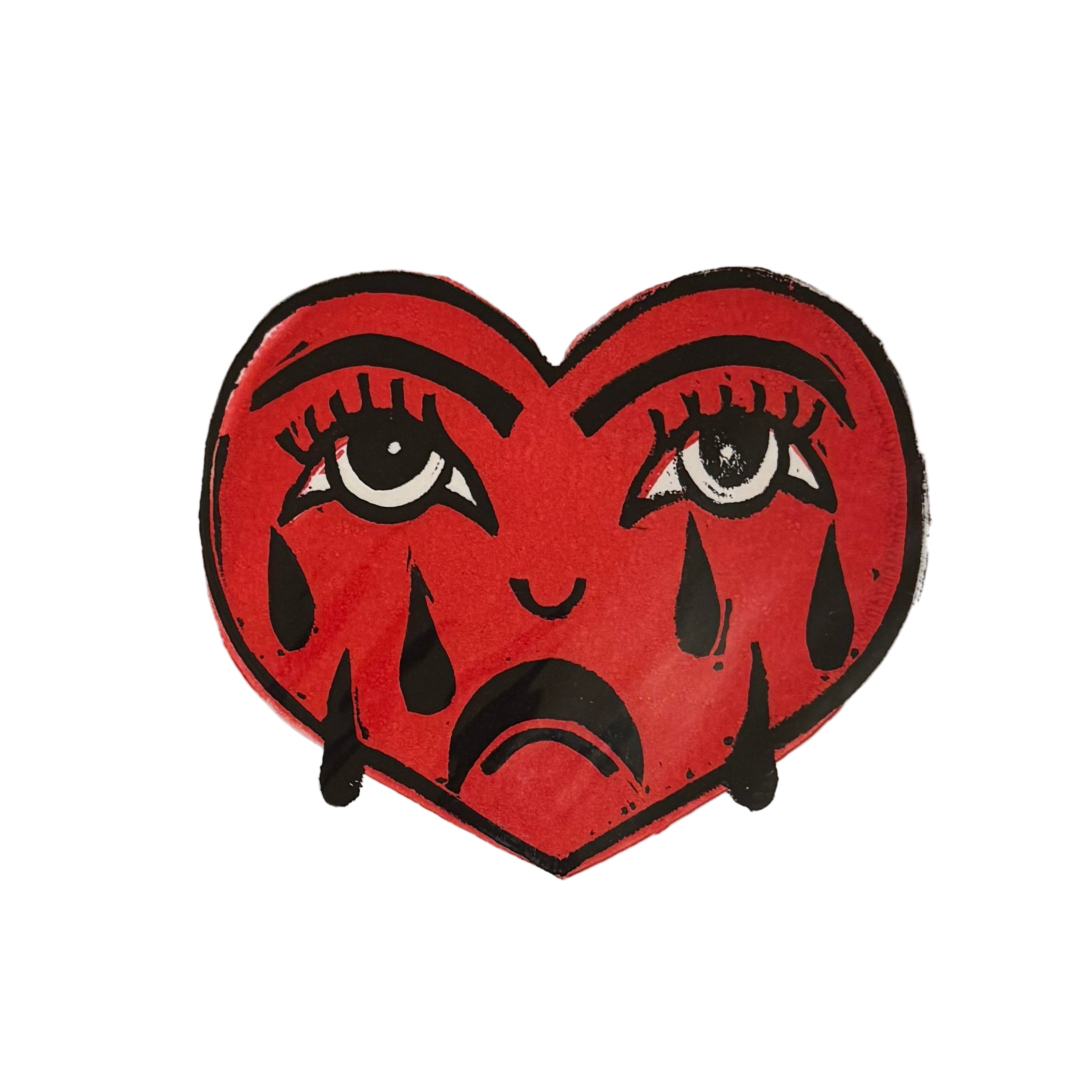 Maese | Block Print | Heart Tears