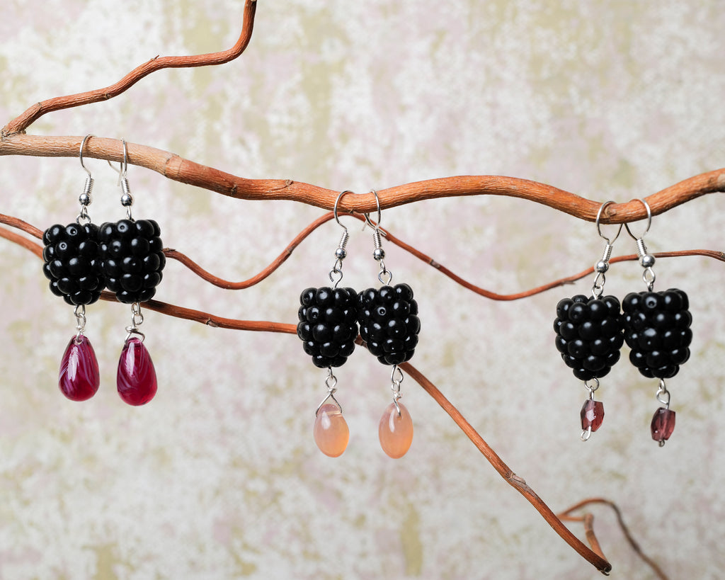 SS | Earring | Blackberries