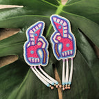 LHW | Beaded Earrings | Hummingbirds