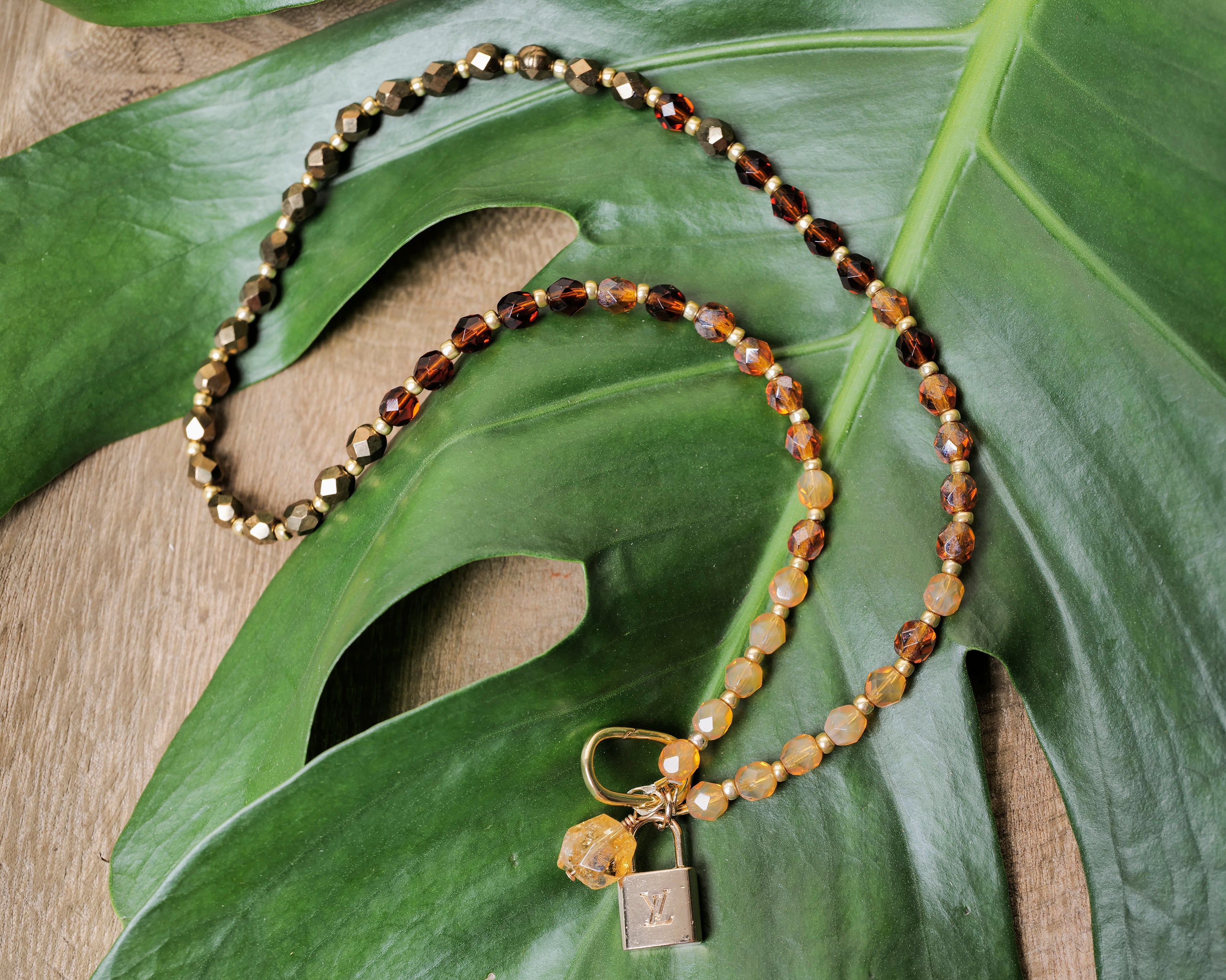 SS | Necklace | Ombre Brown