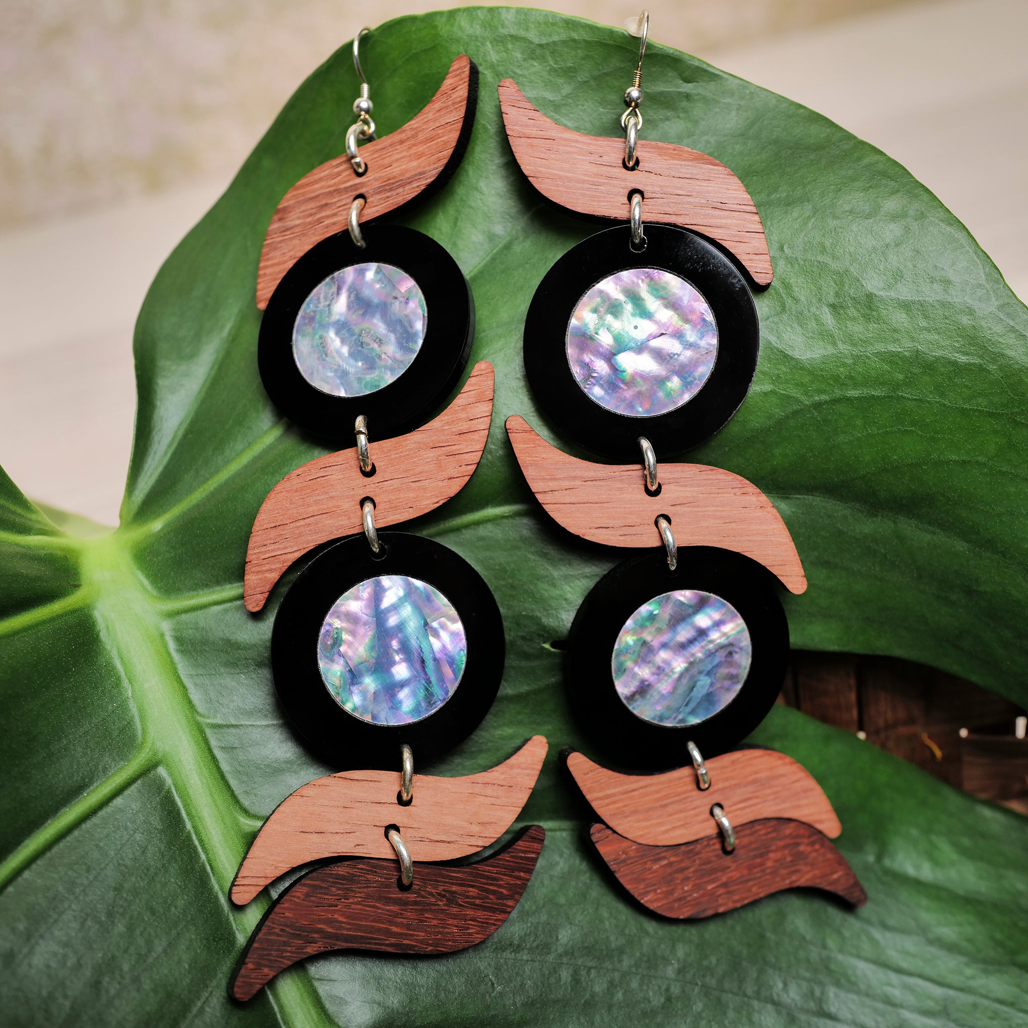 562 | Project 562 Earrings | Black + Cedar